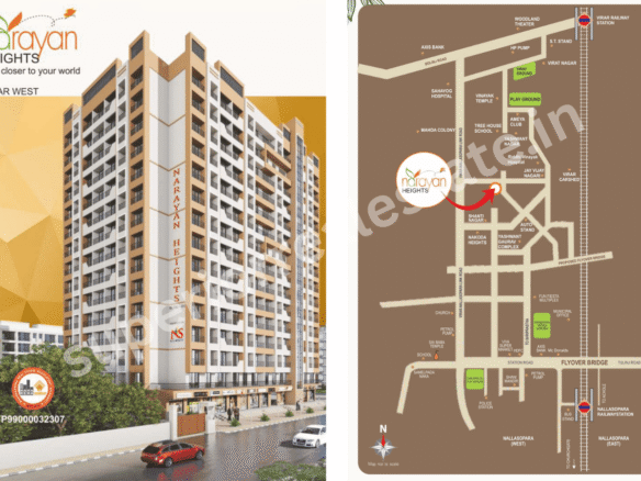 ready to move flats in Nalasopara West