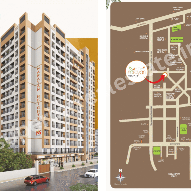 ready to move flats in Nalasopara West