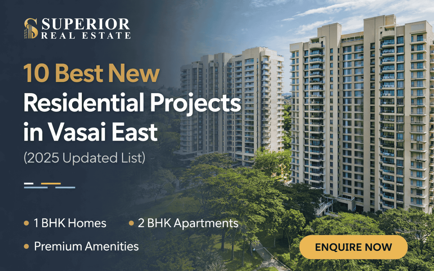 New residential projects in Vasai East