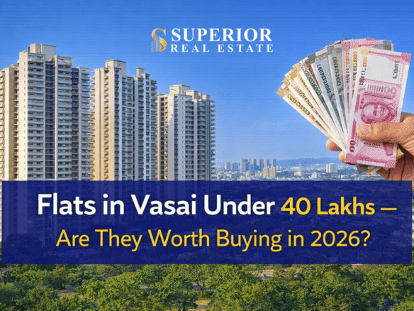 Flats in Vasai under 40 lakhs